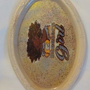 Steeler girl rolling tray